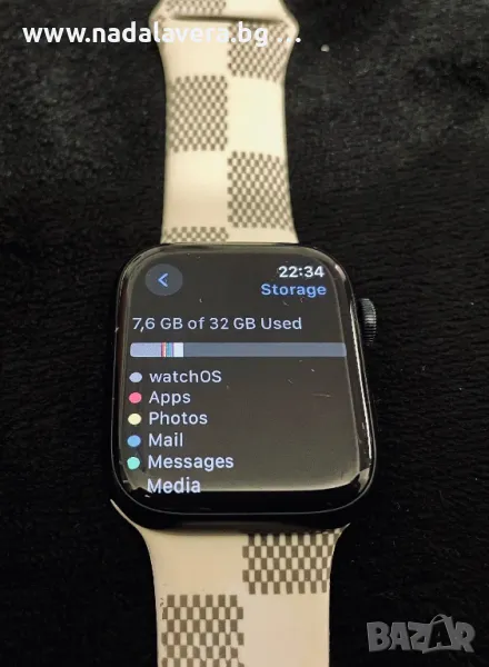 Часовник Apple Watch 8 45mm GPS 32GB Battery Helth 94%. , снимка 1