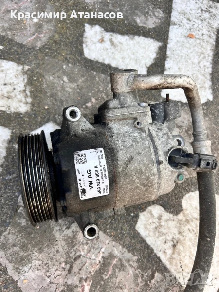 5N0820803A. Компресор климатик за Сеат Алтеа. 2008г, снимка 1