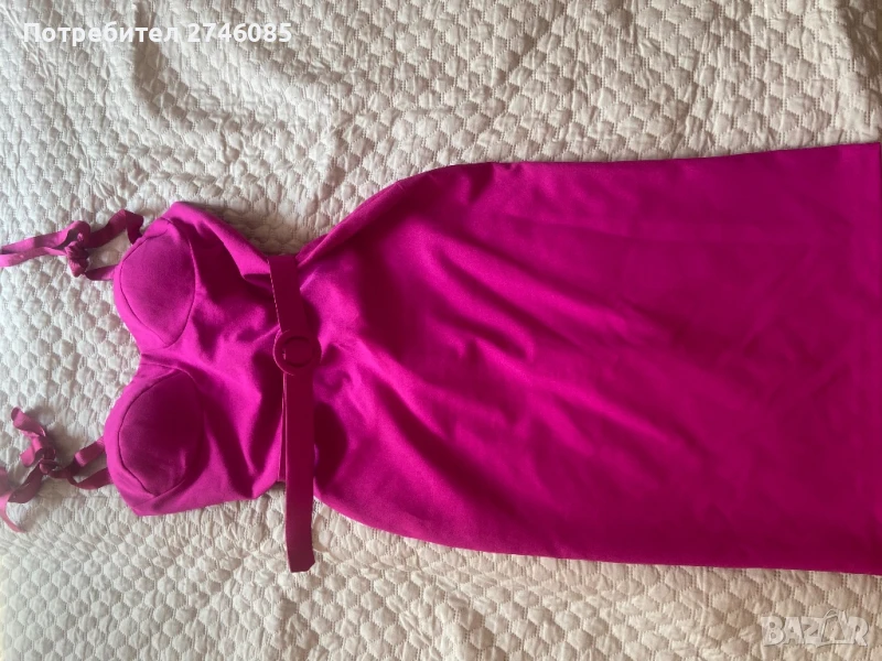 Лятна рокля с колан, снимка 1