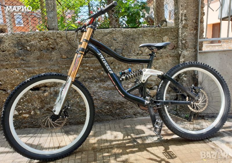 Specialized DH bike 26 цола 4-бутални спирачни.  FOX, DNM двукоронна, снимка 1