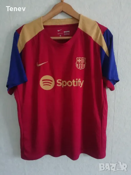 Barcelona Nike 2024/2025 XL оригинална тениска фланелка тренировъчна Барселона , снимка 1