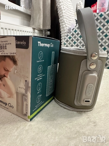 Преносим нагревател за шишета Lionelo Thermup go, снимка 1