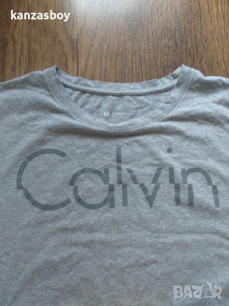 calvin klein jeans - страхотна дамска тениска M, снимка 1