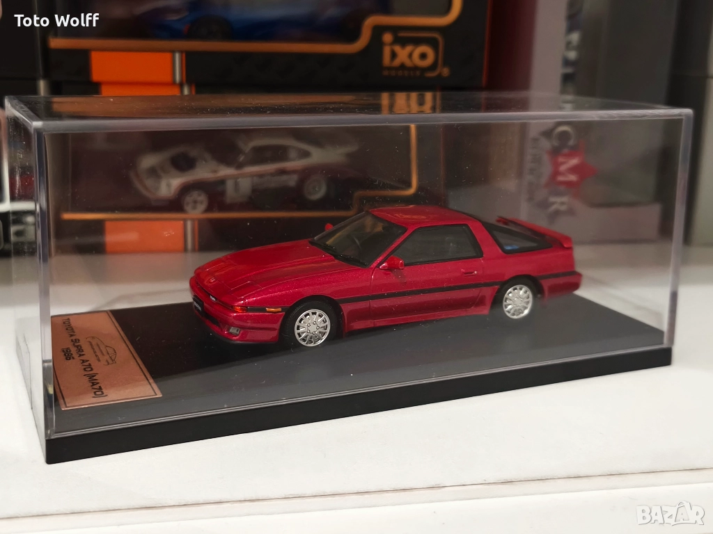 Toyota Supra 3.0 GT Turbo A70 '1986 - Hachette by Almost Real - 1/43, снимка 1