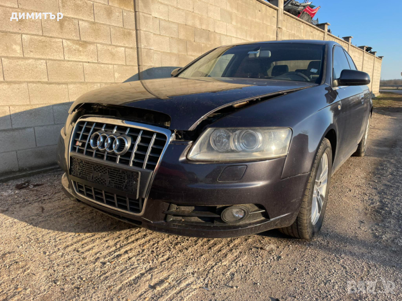 audi a6 c6 3.0tdi Quattro кожа рекаро автомат на части ауди а6 ц6, снимка 1