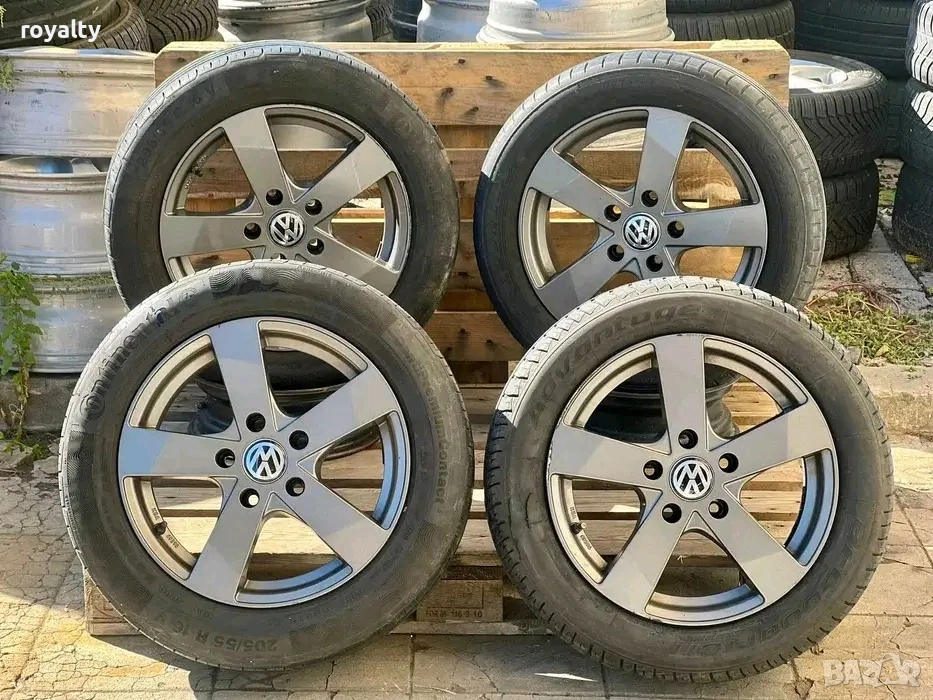 5х120 16 Цола Джанти VW Transporter T5 T6 Multivan ET 35 J 7, снимка 1