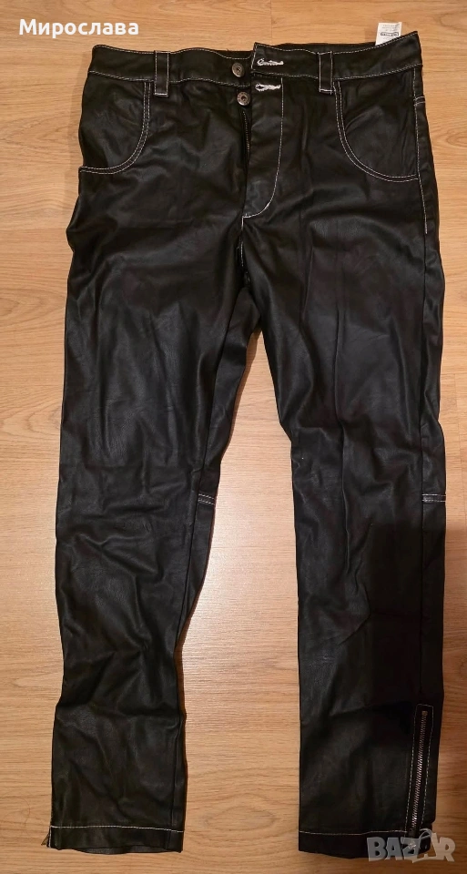 SALE! Кожен панталон Pause jeans, 29 размер, снимка 1