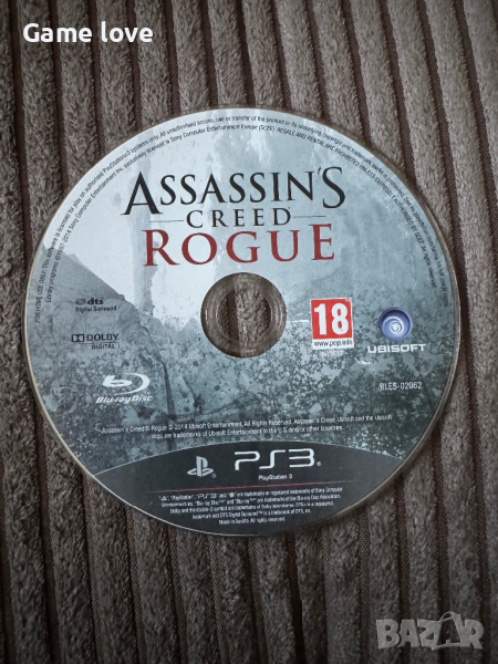 Assassins creed Rogue ps3 PlayStation 3, снимка 1
