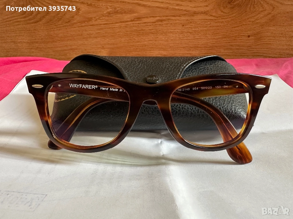 Ray ban wayfarer italy , снимка 1