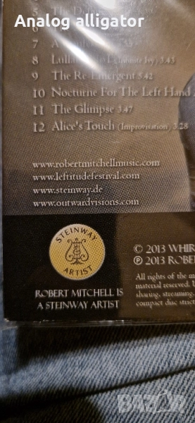 Steinway ,Robert Mitchell cd, снимка 1