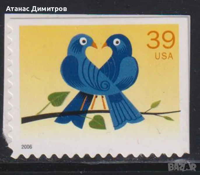 Чиста марка Фауна Птици 2006 от САЩ, снимка 1