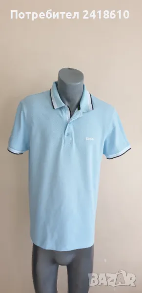 Hugo Boss Paddy Pique Cotton Regular Fit Mens Size  L НОВО!ОРИГИНАЛНА Тениска!, снимка 1