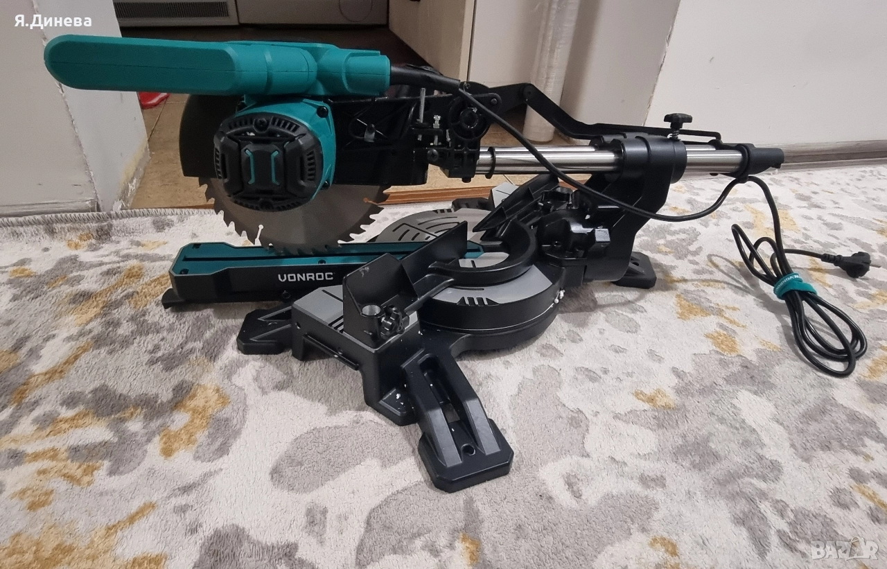 Настолен цирколяр Vonroc 1500w , снимка 1