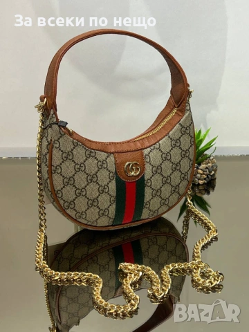 Gucci Дамска Чанта Гучи - Налични Различни Цветове Код SK724, снимка 3 - Чанти - 53146462