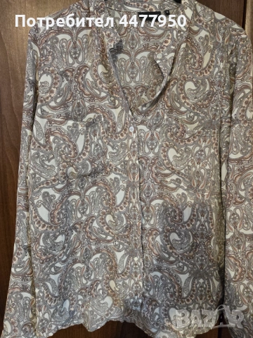 Дамска копринена риза