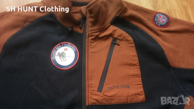 MOVE ON FLORO WITHOUT HOOD POLAR Jacket размер 2XL поларена горница - 1902, снимка 4 - Екипировка - 53145544
