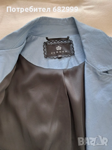 Яке от еко кожа Junona, снимка 3 - Якета - 54303736