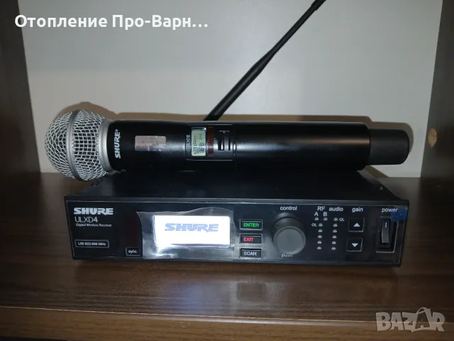 Нов Професионален микрофон SHURE ULXD24/B58 - внос USA (Made in Mexico)