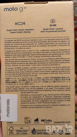 moto g05 64gb+4ram, снимка 3 - Motorola - 54004720