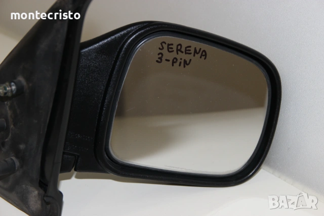 Дясно електрическо огледало Nissan Serena (1992-2001г.) Нисан Серена / 3 пина, снимка 2 - Части - 53245204