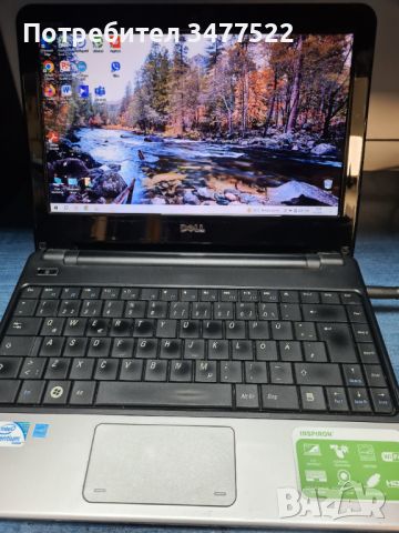 лаптоп DELL INSPIRON 11z Intel U4100, 4GB, SSD 128GB SATA, 11.6", снимка 11 - Лаптопи за дома - 45117665