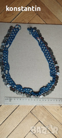 СТАР НАКИТ МЪНИСТА С АКЧЕТА ЗА НОСИЯ