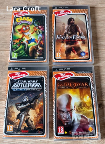 PSP Оригинални игри Playstation Portable ПлейСтейшън игри по 20 €