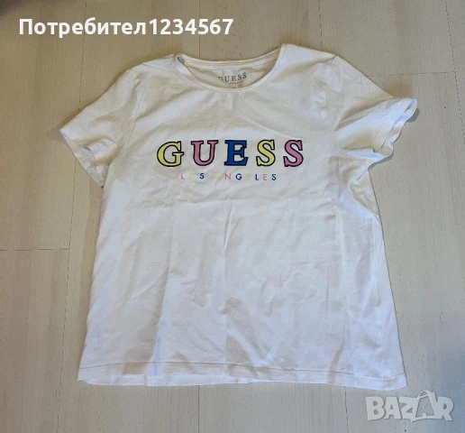 Оригинална тениска Guess XS от лимитираната серия