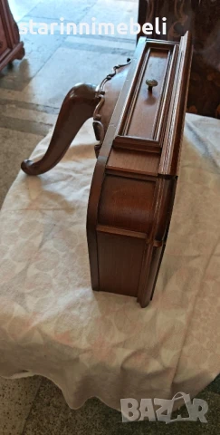 Антикварна конзола с огледало , снимка 4 - Огледала - 51354070