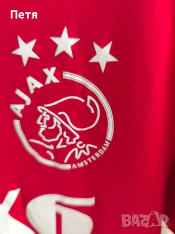 Футболна фланелка на Аякс, Адидас, М, снимка 2 - Футбол - 53214974