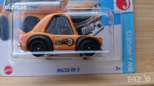 Hot Wheels j imports Mazda rx - 3, снимка 2 - Колекции - 46578990