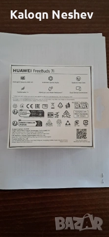 продавам слушалки Huawei free bubs7i, снимка 2 - Bluetooth слушалки - 53865970