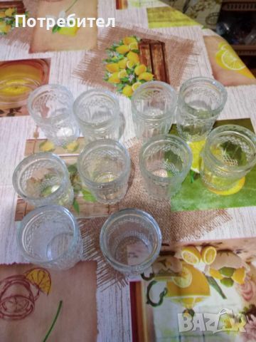 Чаши за ракия-10 броя по 100 мл, снимка 1 - Чаши - 45586756