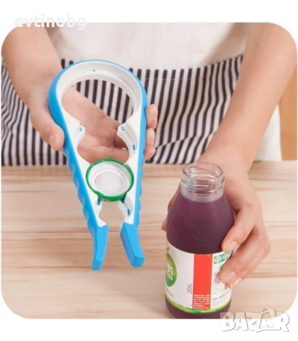 Универсална отварачка за буркани и бутилки с винтове, снимка 2 - Други - 54042929