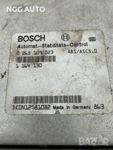 Компютър BOSCH 0 265 109 023, 0265109023, 1 164 130, 1164130, ABS/ASC5.0 за BMW 5 E39, снимка 2 - Части - 48743862