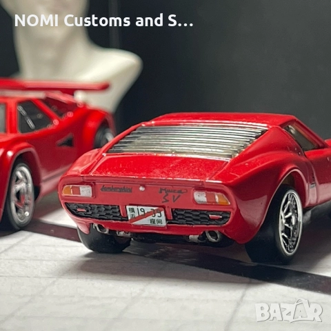 Hot Wheels Lamborghini Countach & Miura SV, снимка 12 - Коли, камиони, мотори, писти - 52968744