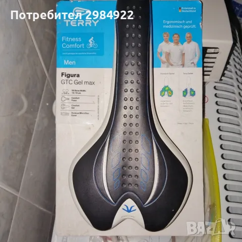 Нова седалка за велосипед Terry Fitness comfort GTC GEL MAX FIGURA, снимка 2 - Части за велосипеди - 48526503