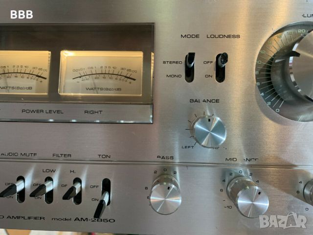 Akai AM-2850 / Akai 2850/, снимка 5 - Ресийвъри, усилватели, смесителни пултове - 45082637