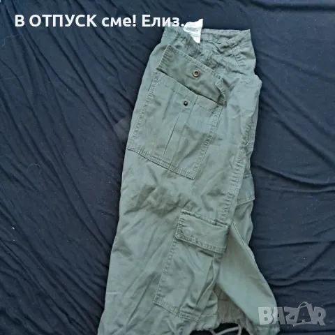 Памучни милитъри комбат къс панталон бермуди C&A, снимка 4 - Къси панталони - 50193394