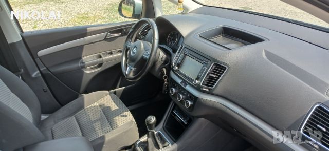 Vw Sharan 2.0 Tdi, снимка 7 - Автомобили и джипове - 46789797