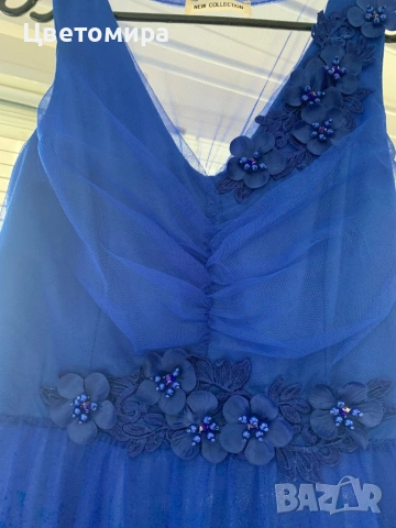 Официална рокля в турски синьо универсален размер