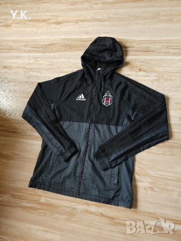 Оригинално мъжко горнище с качулка Adidas x F.C. Besiktas, снимка 2 - Спортни дрехи, екипи - 45714610