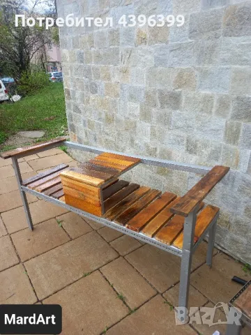 Промоция ,градинска пейка., снимка 3 - Градински мебели, декорация  - 49744050