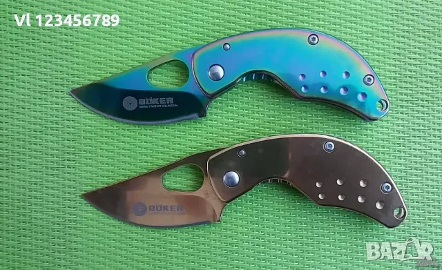 Джобен сгъваем нож Boker F87 55х122 мм, фолдър