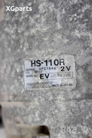 Компресор климатик за Honda CR-V II 2.0i 150к.с. (2002-2006) HS-110R, снимка 2 - Части - 50651729
