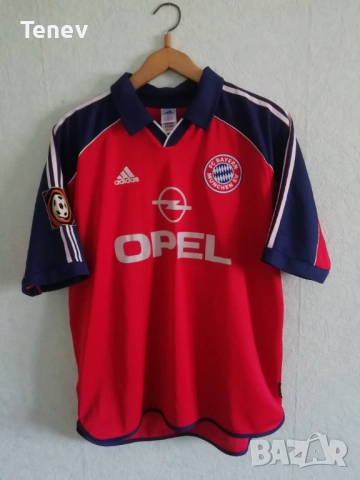 Bayern Munich Salihamidzic Match Worn Adidas мачова оригинална тениска фланелка Байерн Мюнхен , снимка 2 - Тениски - 52910581