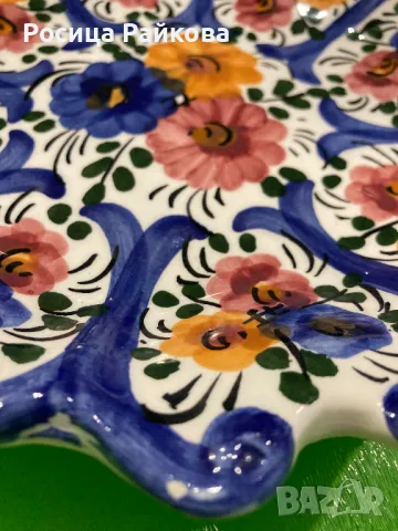 Декоративна чиния, снимка 2 - Декорация за дома - 48494309