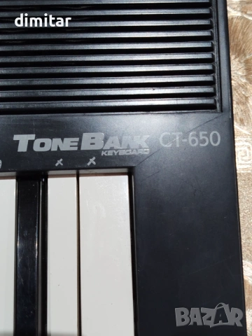 СИНТЕЗАТОР CASIO TONE BANK CT -650, снимка 6 - Синтезатори - 54276184