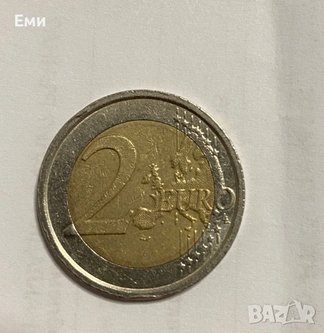 Колекционерска монета 2 евро-2010г Данте Алигиери , снимка 2 - Нумизматика и бонистика - 53758623