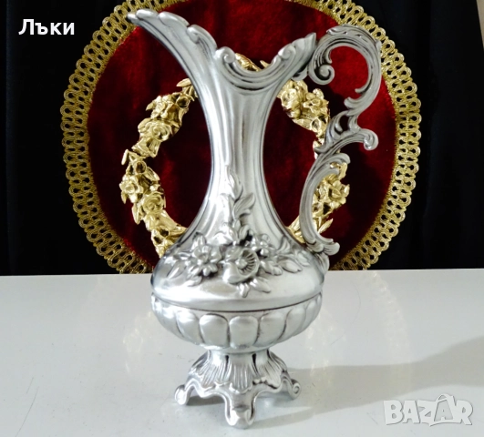 Калаена кана,релефни цветя,барок,рококо. 